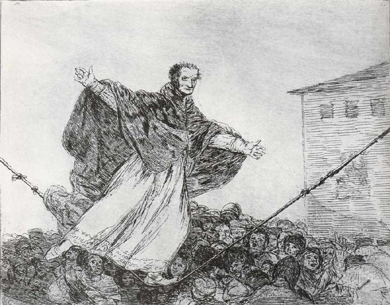 Francisco Goya Que se rompe la cuerda oil painting picture